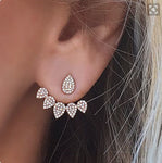 Crystal Flower Earrings