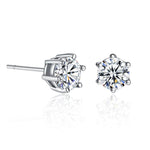 Crystal Flower Earrings