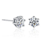 Crystal Flower Earrings