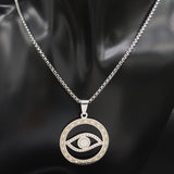 Jewish Tetragrammaton Hebrew Pentagram Stainless Steel Necklaces for Men Gold Color Male Chain Jewelry colar masculino N1163S