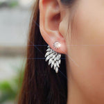 Crystal Flower Earrings
