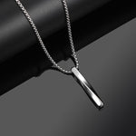 Men's Stainless Steel Cross Necklace