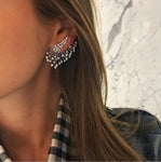 Crystal Flower Earrings