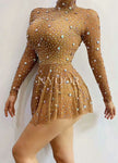 Rhinestones Dress