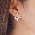 Crystal Flower Earrings