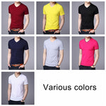 Casual V-Neck T-Shirt