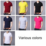 Casual V-Neck T-Shirt