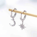 Crystal Flower Earrings