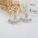 Crystal Flower Earrings