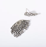 Crystal Flower Earrings