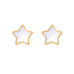 Trendy Exquisite Zircon Stainless Steel Stud Earrings For Women Classic Korean Geometric Crystal Earrings Gifts Fashion Jewelry