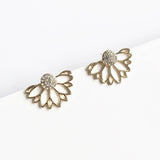 Crystal Flower Earrings