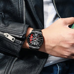 Hub Wheel Wristwatch