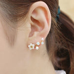 Crystal Flower Earrings
