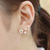Crystal Flower Earrings
