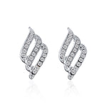 Crystal Flower Earrings