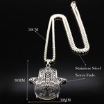 Hamsa Hand Necklace
