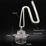 Hamsa Hand Necklace