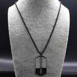 Razor Blade Pendant Necklace