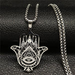 Hamsa Hand Necklace