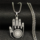 Hamsa Hand Necklace