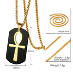 Ankh Cross Pendant Necklace