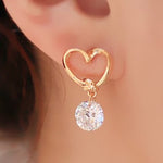 Crystal Flower Earrings
