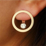 Crystal Flower Earrings