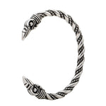 LANGHONG 1pcs Viking Bracelet and Bangle Wolf Head Bracelet For Men and Women Talisman Jewelry