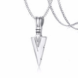 Men Pendant Necklaces, Gothic Vintage Angel Wings Feather Pendant Stainless Steel Necklaces. Man Jewely