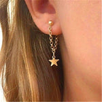 Crystal Flower Earrings