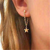 Crystal Flower Earrings