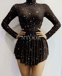 Rhinestones Dress