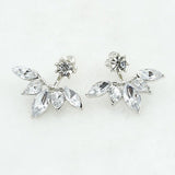 Crystal Flower Earrings