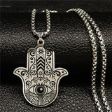 Hamsa Hand Necklace