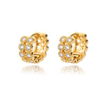 Square Circle Hoop Earrings For Women Luxury Stainless Steel Earring 2023 Trend Elegant Wedding Jewelry Couple Gift aretes mujer