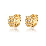 Square Circle Hoop Earrings For Women Luxury Stainless Steel Earring 2023 Trend Elegant Wedding Jewelry Couple Gift aretes mujer