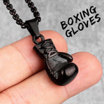 Men's Stainless Steel Boxing Necklace