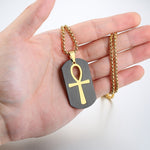 Ankh Cross Pendant Necklace