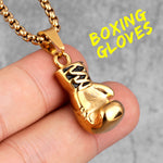 Men's Stainless Steel Boxing Necklace
