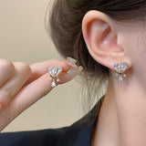 Crystal Flower Earrings