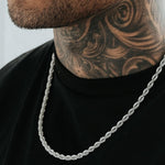 Stainless Steel Rope Chain Necklace
