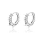 Square Circle Hoop Earrings For Women Luxury Stainless Steel Earring 2023 Trend Elegant Wedding Jewelry Couple Gift aretes mujer