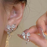 Crystal Flower Earrings