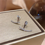Crystal Flower Earrings