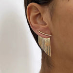 Crystal Flower Earrings