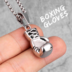 Men's Stainless Steel Boxing Necklace