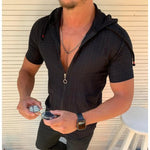 Zipper T shirt