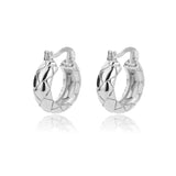 Square Circle Hoop Earrings For Women Luxury Stainless Steel Earring 2023 Trend Elegant Wedding Jewelry Couple Gift aretes mujer