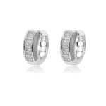 Square Circle Hoop Earrings For Women Luxury Stainless Steel Earring 2023 Trend Elegant Wedding Jewelry Couple Gift aretes mujer